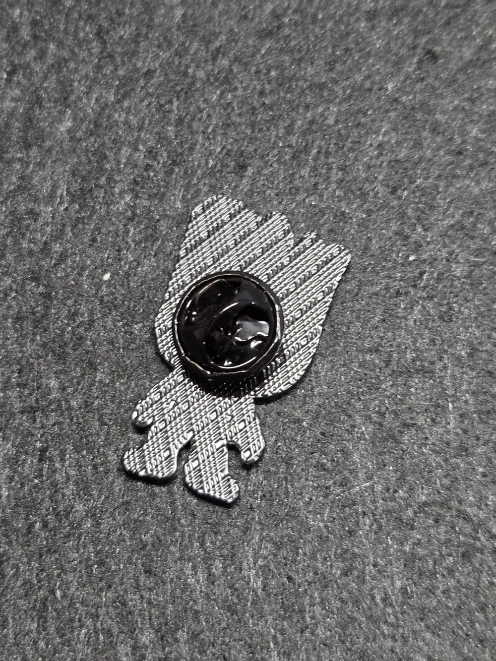 **Brown Tree Character Enamel Pin**
